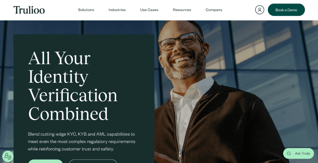 Trulioo Global Identity Verification Platform Interface